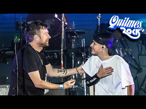 GORILLAZ Y TRUENO - Clint Eastwood  | Quilmes rock 2022 (Completo)