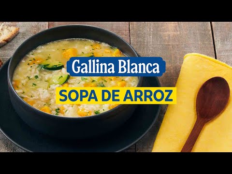 Sopa de arroz, tan rica y deliciosa 🍚💓