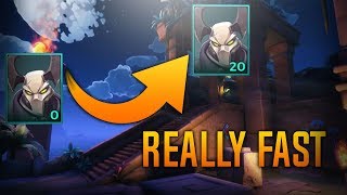 HOW TO  LEVEL UP YOUR CHAMPIONS REALLY FAST | PALADINS EXP BOOST TIPS