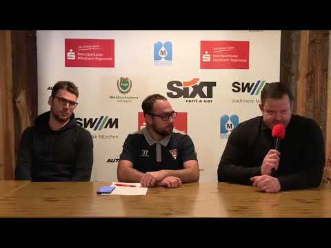 Pressekonferenz Eishockey-Bayernliga TEV Miesbach - VfE Ulm am 04.11.2022