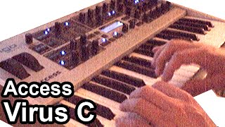 Access Virus C (Indigo 2) synth demo - Ambient chillout music soundscape