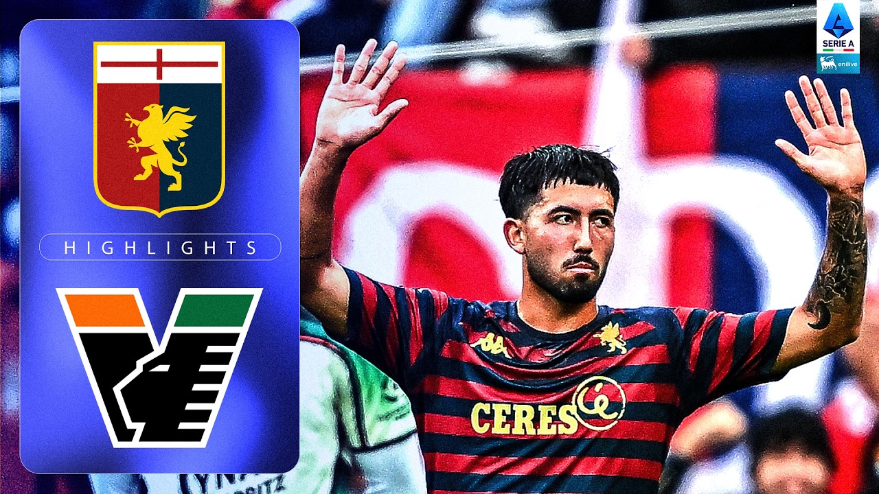 Ellertsson decisivo al Ferraris | GENOA-VENEZIA | HIGHLIGHTS | SERIE A ENILIVE 2026/27