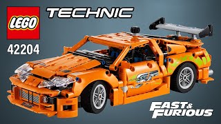 LEGO® Technic™ Fast and Furious Toyota Supra MK4 (42204)[810 pcs] Step-by-Step Building Instructions