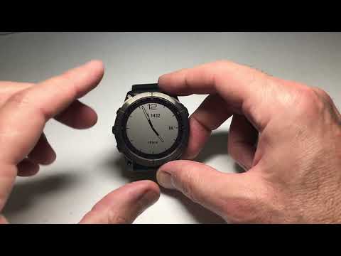 Garmin Fenix 7X: Adjust Date Format