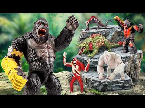 Colossal Box 46 GODZILLA X KONG, New Empire Toys King Kong Toys Skull Island | Amazing Dinosaurs 67