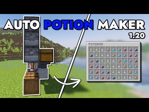 Automatic Brewing Stand Minecraft 1.21.10 - Auto Potion Maker!