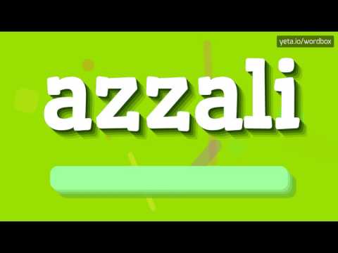 AZZALI - HOW TO PRONOUNCE IT?