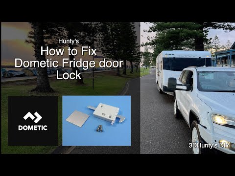 Dometic Fridge Lock DIY repair  (Jayco Silverline)