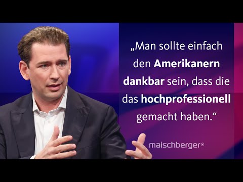 Wie geht es jetzt weiter in Nahost? Sebastian Kurz und Jean Asselborn diskutieren | maischberger