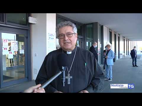 2020-04-10 PRATO - COVID, VIA CRUCIS ATTORNO AL SANTO STEFANO