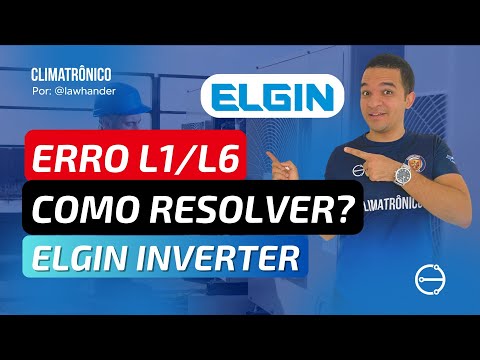 Vídeo: Elgin Inverter Erro L1/L6: Leitura PFC/IPM — 8 passos