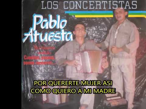 MIENTRAS LLOVIZNABA con letra  PABLO ATUESTA