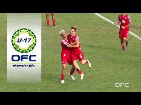 OFC U-17 Championship highlights | 3rd/4th Play-off Tahiti vs Fiji