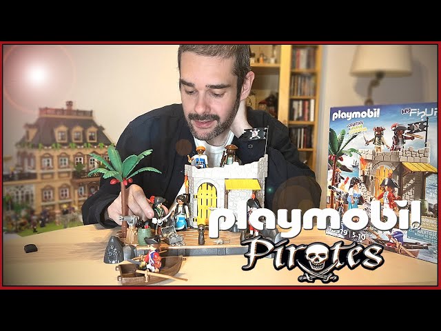 Vídeo relacionado con PLAYMOBIL 70979 My Figures Isla Pirata, Juego con más de 1000 Combinaciones posibles, Juguetes Piratas para niños a Partir de 5 años, 6 Figuras
