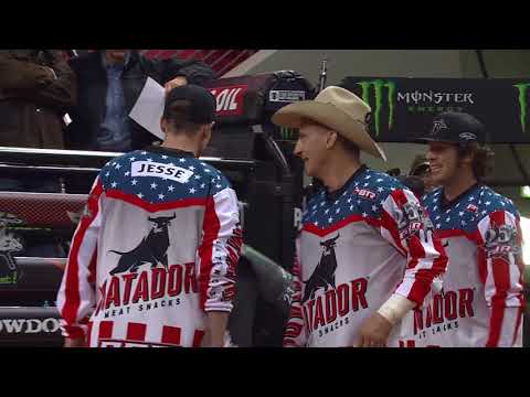 Guilherme Marchi bucks off Seven Dust (PBR)