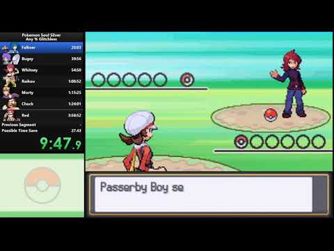 Pokemon Soul Silver - Any% Glitchless Speedrun in 3:51:40