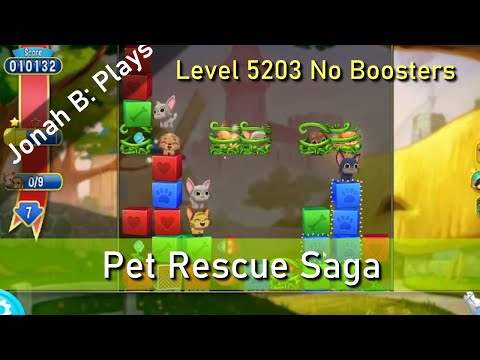 Pet Rescue Saga Level 5203 No Boosters