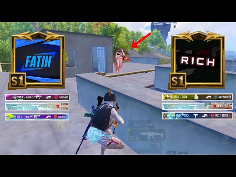 2 MILLION SUBS RICH VS FATIH🔥IN SAME GAME!😱Who Will Win? PUBG Mobile - BGMI