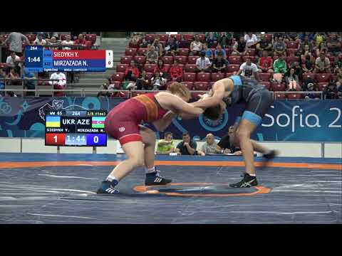 1/8 WW - 65 kg: Y. SIEDYKH (UKR) v. N. MIRZAZADA (AZE)