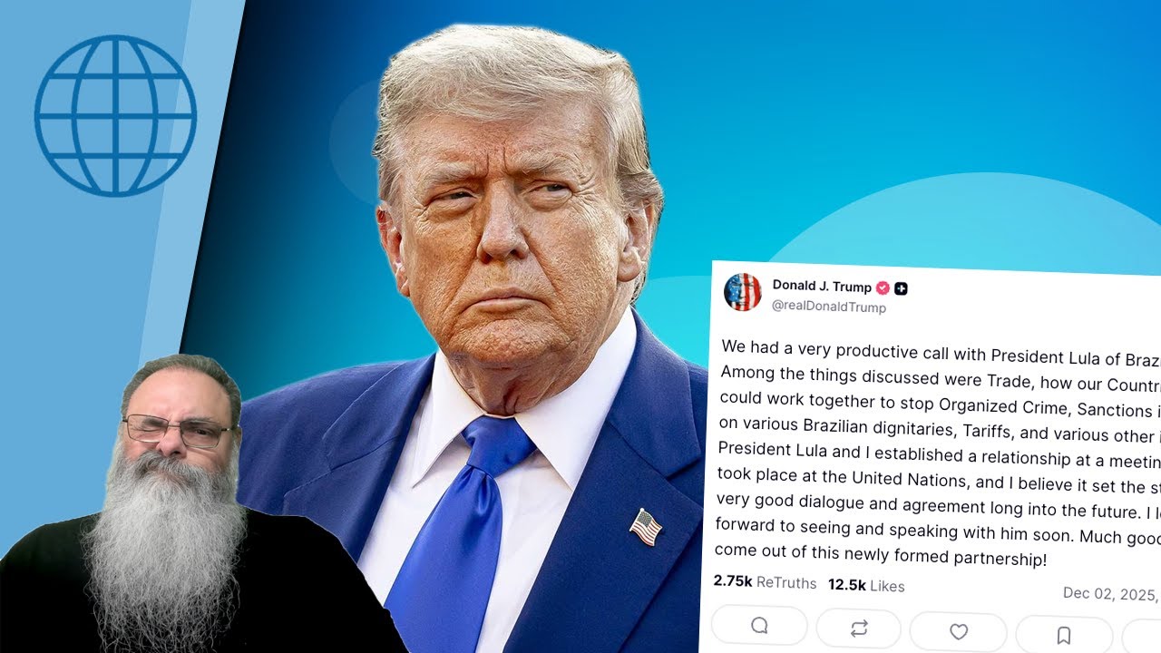 LULA conversa com TRUMP que PROMETE NEGOCIAR PUNIÇÕES e TARIFAS, mas QUAL será a CONTRA-PARTIDA?