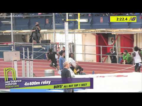 Boys 4x400m Section 3 - New Balance Indoor Nationals 2012