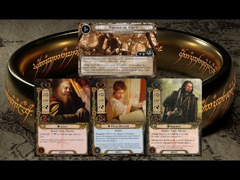 Return to Mirkwood Game LOTR LCG Progression Series Solo