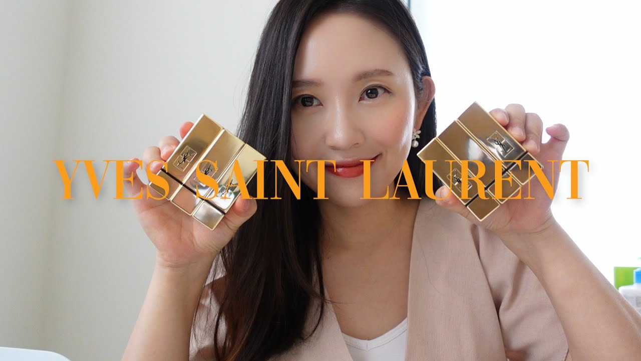 입생로랑 루쥬 쀠르 꾸뛰르 신상 6가지 컬러 발색 리뷰 / YSL ROUGE PUR COUTURE LIPSTICK RIEVIEW
