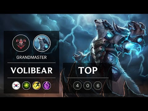 Volibear Top vs Jayce - KR Grandmaster Patch 9.4