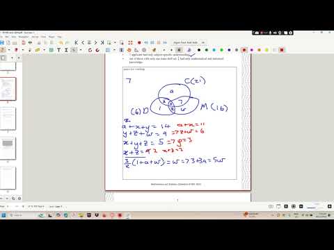 NZQA level 3 probability concepts 2024 speedrun