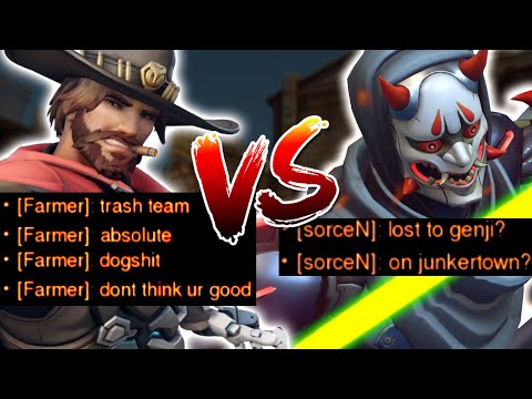 Necros Genji Popping Off Against Dafran and Destroyed him! [ Overwatch Season 29 Top 500 ]