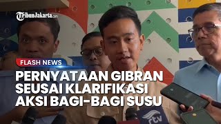 Beri Klarifikasi ke Bawaslu soal Aksi Bagi-Bagi Susu di CFD, Ini Kata Gibran Rakabuming!