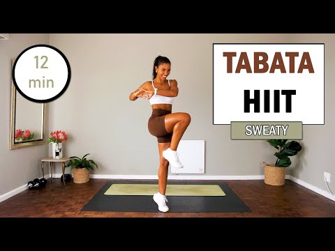 12 min Sweaty TABATA HIIT | Home Workout | No Equipment | Full Body Tabata | The Modern Fit Girl