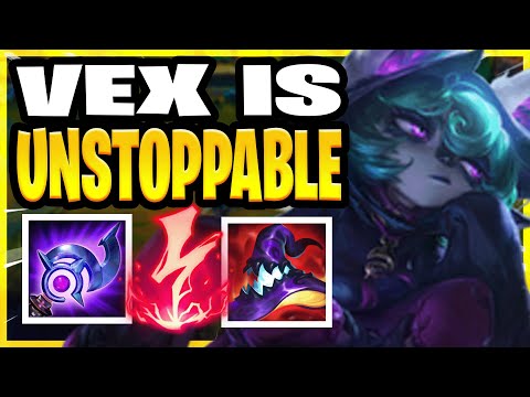 Vex is UNSTOPPABLE in LEGENDARY RANKED WILD RIFT! Vex Build & Gameplay!