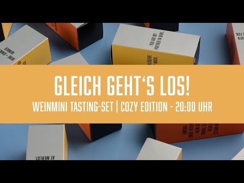 LIVE-WEINPROBE: COZY EDITION