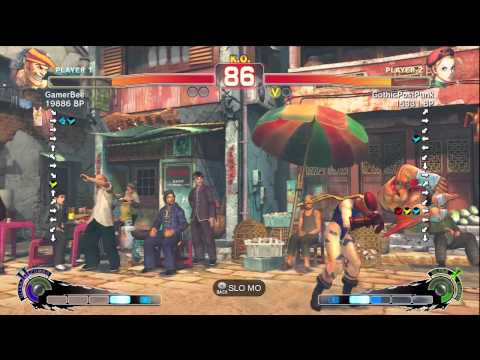 GamerBee [Adon] vs GothicPostPunk [Cammy] SSF4 Japanese Online Ranked Matches - TRUE-HD
