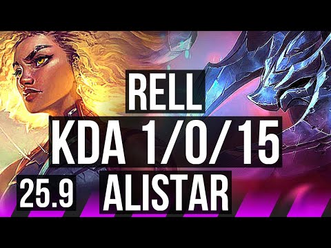 RELL & Miss Fortune vs ALISTAR & Kai'Sa (SUP) | KR Challenger | 25.9