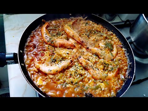 JAMBALAYA Una receta de arroz norteamericana parecida a la PAELLA pero con sabor muy diferente