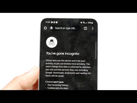How To Turn On/Off Incognito Mode On Android! (2024)