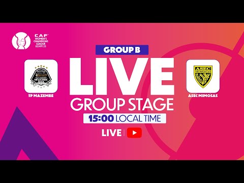 TP Mazembe vs. ASEC Mimosas | CAF Women’s Champions League 2025 | Group Stage | MD1