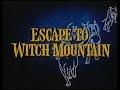 Original VHS Opening Closing Escape To Witch Mountain UK Rental Pre Cert Tape