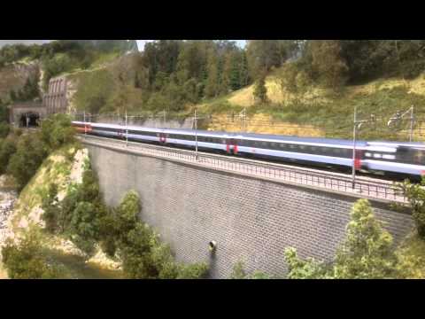 EuroCity 344 "Riviera dei Fiori" Nizza-Basilea (scala HO 1:87)