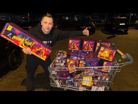 XXXL FEUERWERK EINKAUFSTOUR | für SILVESTER 2025/2026 💥❤️‍🔥 | 2500€
