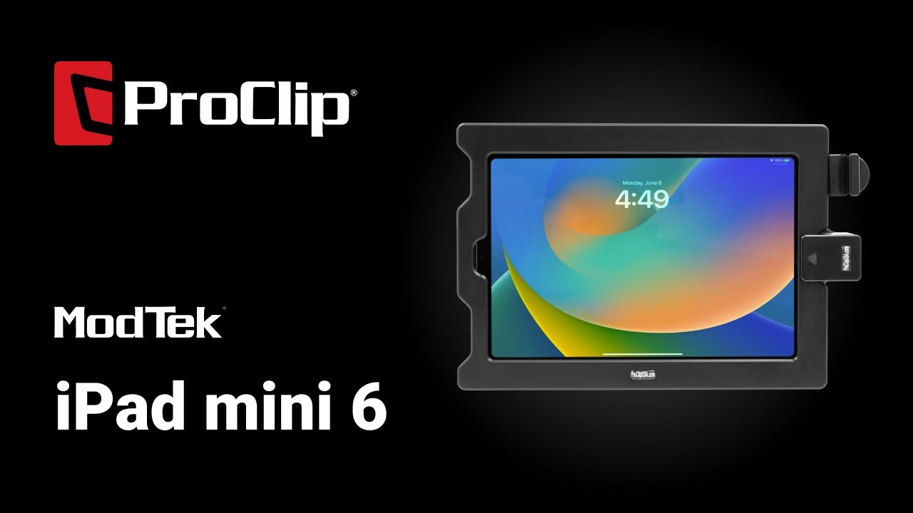 Play product video for ModTek Hard Case for Apple iPad mini (6th & 7th Gen)