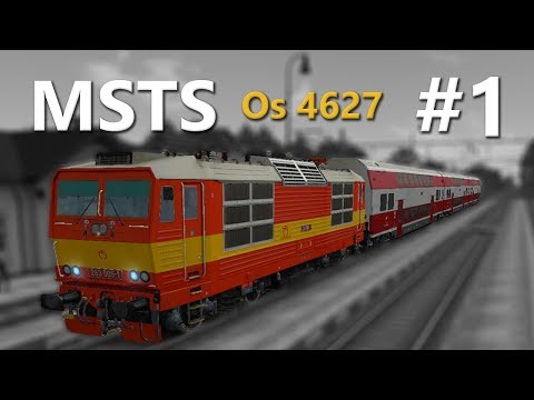 Microsoft Train Simulator - trať ŽSR 130 | Os 4627 Bratislava hl.st. - Nové Zámky #1