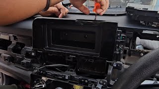 how to open kia seltos dashboard for stereo #kia #redraudio