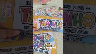 lembrancinha volta às aulas /2⁰ semestre 2025 ❤️🥰