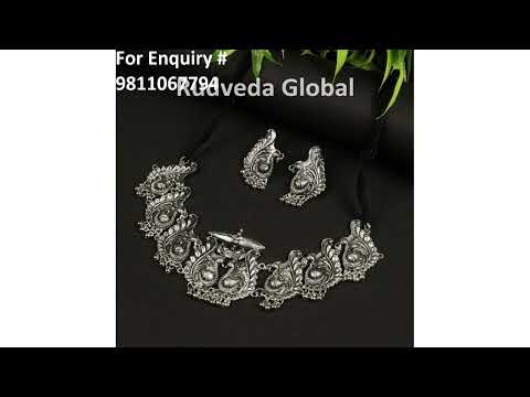 Silver oxidized jewellery manufacturer