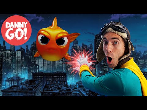 Ka-Pow! 2: Attack of the Gravity Goldfish! 💥 Superhero Adventure | Danny Go! Dance Songs for Kids