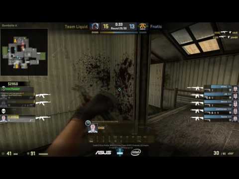 Liquid EliGE Team kill - ESL One Cologne 2016 (Fnatic vs Liquid)