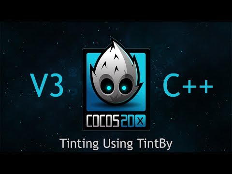 Cocos2d-x v3 C++ Tutorial 17 - Tinting Using TintBy